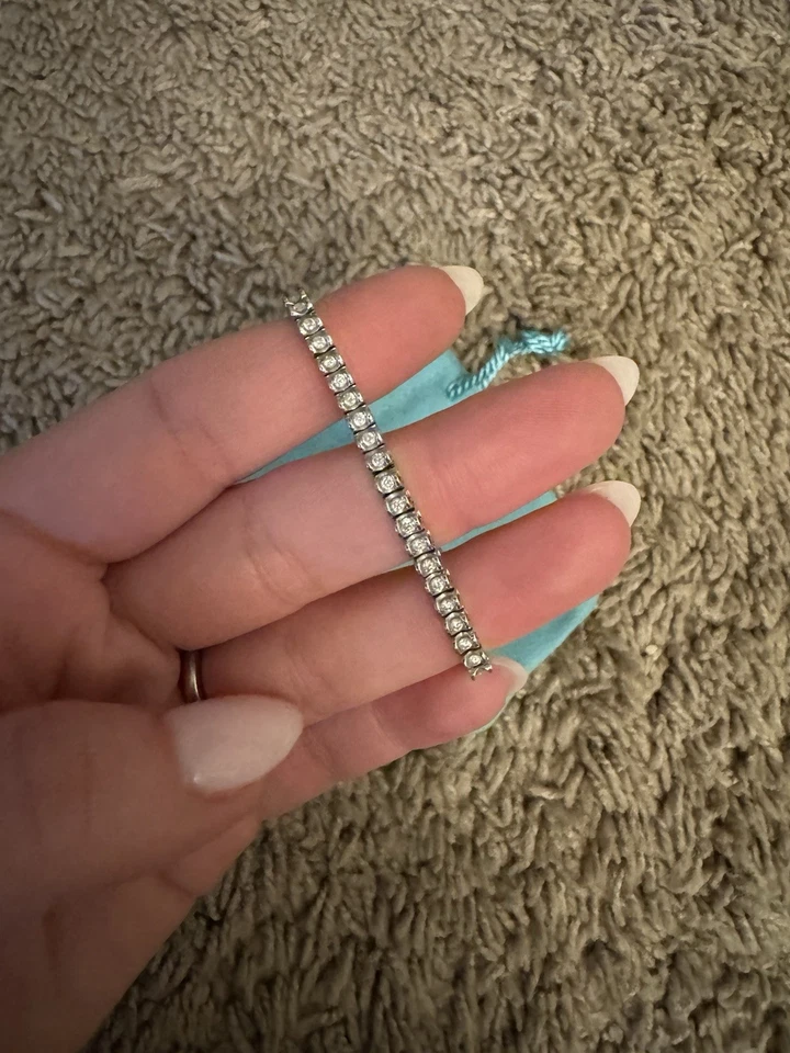 White Gold Diamond Jewelry Bracelet - Image 4 of 4