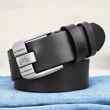 Premium Genuine Leather Belt for Men/Women High-Quality Business Dress Waistband