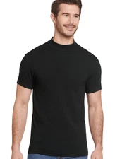 Jockey Men's Cotton Stretch Mock Neck Tee