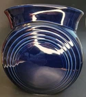 Fiesta Flower Vase Cobalt Blue Millennium II Vase~Fiestaware HLC Made In USA
