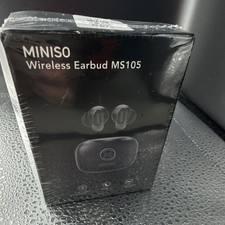MINISO MS105 Wireless HD Voice In-Ear Earbuds Bluetooth Black