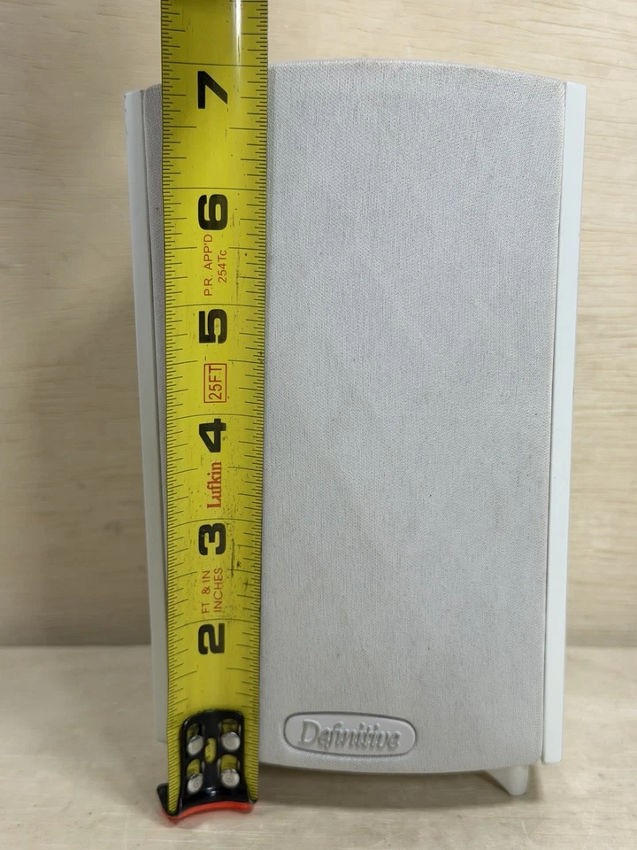 Definitive Technology ProMonitor & ProCenter 600 扬声器 2 路白色 批量 2 件 — 第 3/4 张图片