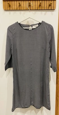 Robe à carreaux noir et blanc, Taille M, Cache-Cache, Excellent état - Photo 1/4