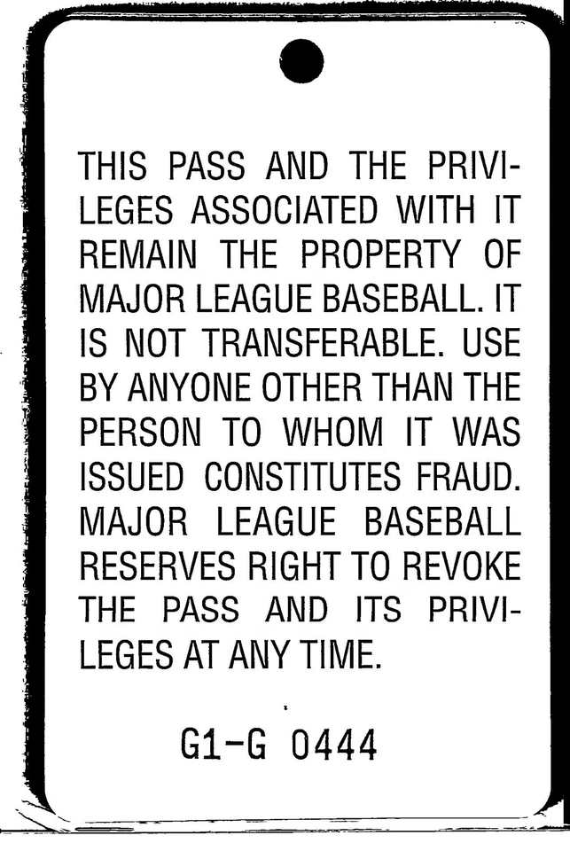 Lot of 7 - 1995 Sportsflics Nolan Ryan All-Star Fanfest Unused Passes - Image 2 of 4