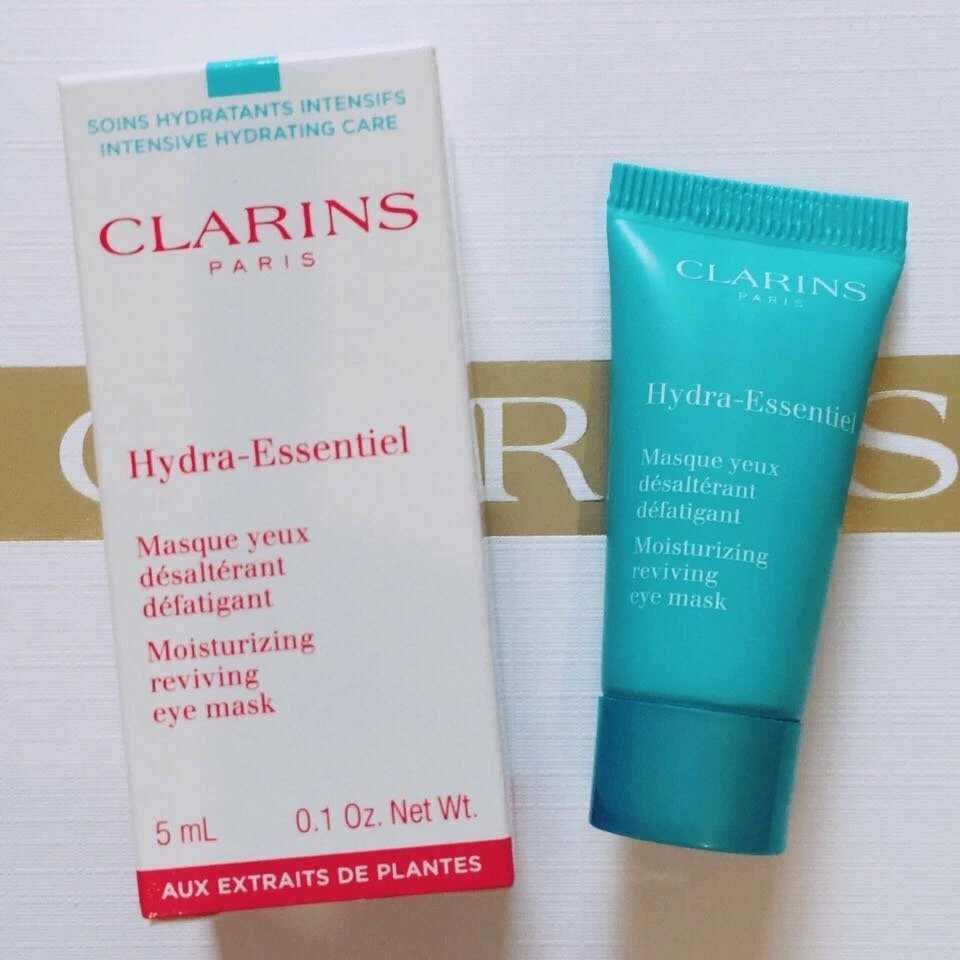 CLARINS Hydra Essentiel Moisturizing Reviving Eye Mask 15ml = 5ml x 3 - Image 2 of 4