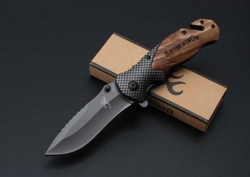 Browning X50 Titanium Tactical Folding Knife - Picture 1 of 8