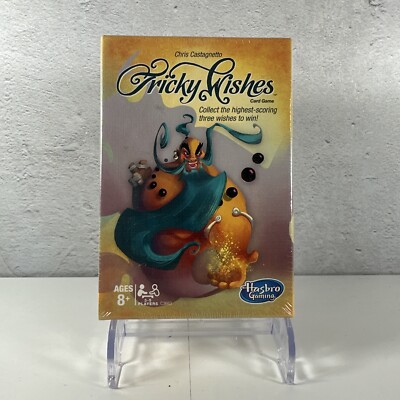 Hasbro Games Tricky Wishes Party Board Game Made in USA New 