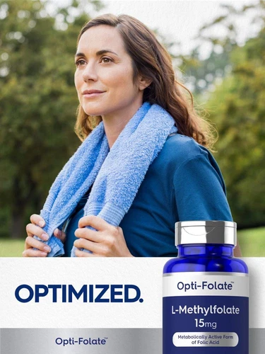 L Methylfolate 15mg | 90 Capsules | Max Potency | by Opti-Folate