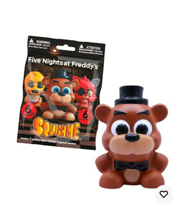 Five Nights at Freddy's FNAF SquishMe Squishable Foam Toy Chica Figure 2023