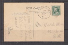 STATI UNITI, 1910 ppc. Montreal, 1c. WINCHESTER, NH, locale.