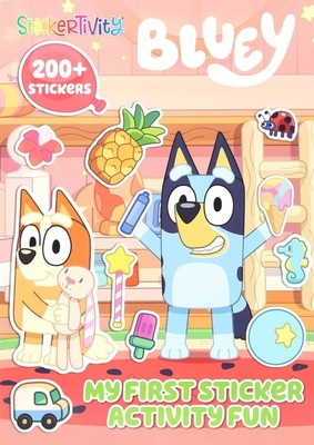Bluey: Stickertivity: My First Sticker Activity Fun Paperback - 2024 by Diene...