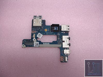 Dell Latitude E6510 USB Ethernet Firewire Audio Port Board FNW40 0FNW40