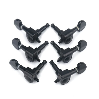NEW Wilkinson Guitar Tuners 3x3 Guitar Tuning Pegs Machine heads Black WJ703M