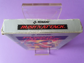 RUSH'N ATTACK / Nintendo NES PAL B FRA - EEC / Konami + Boitier de protection