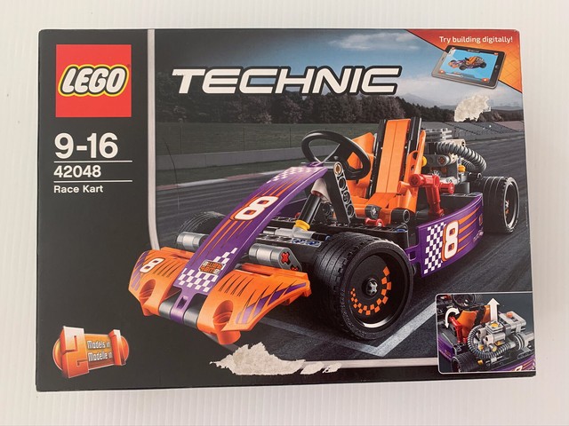 lego technic orange race car