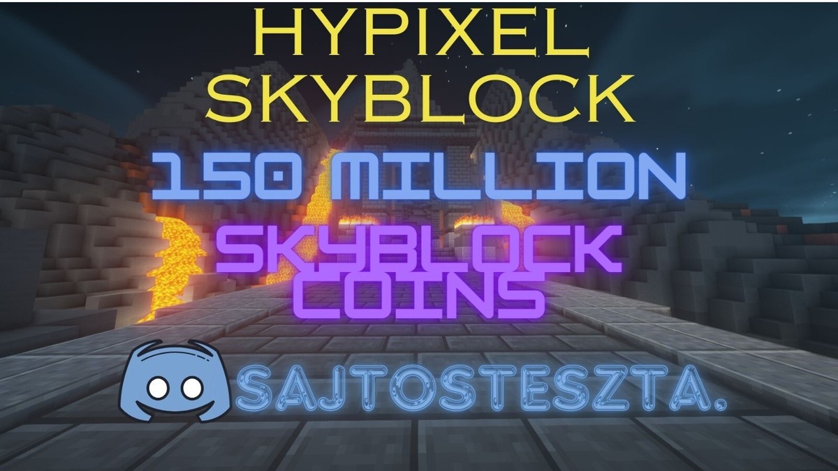 Hypixel Skyblock 150 Million Coins | eBay