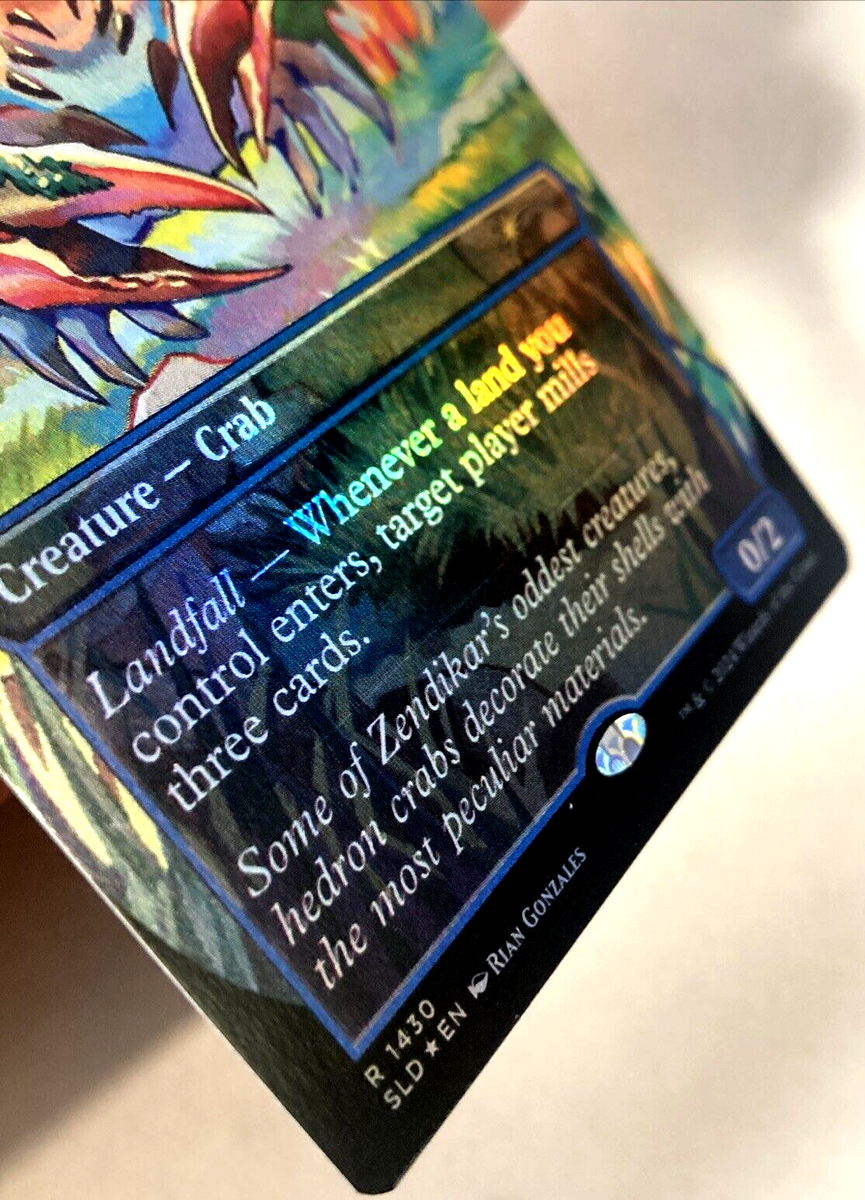 MTG 面晶体のカニ/Hedron Crab FOIL 日本語版 ４枚セット MTG 面晶体のカニ/Hedron Crab 日本語版 FOIL - メルカリ