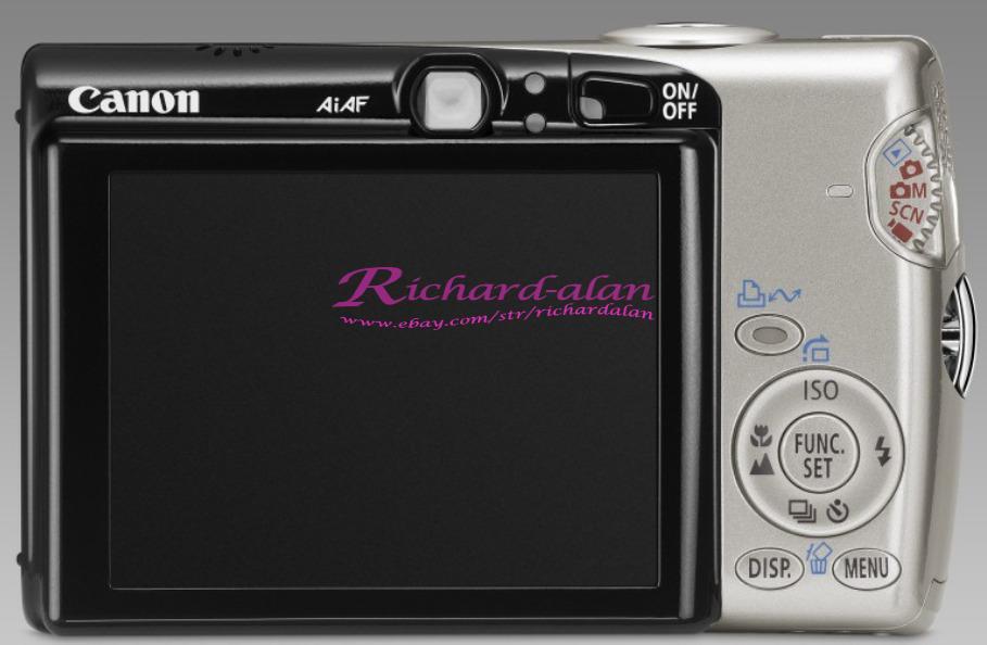 Canon IXUS 800 IS 6.0MP CCD Vintage Digital Camera - Silver