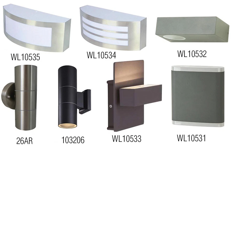 Grafner Wandlampe Außenlampe Wandleuchte Gartenleuchte LED Lampen Außenleuchte - Bild 3 von 4