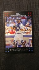 2007 Topps Baseball card # NYY 13 Jorge Posada ( VG to EX)