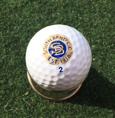 South Bend Country Club Logo Display Golf Ball, South Bend, Indiana