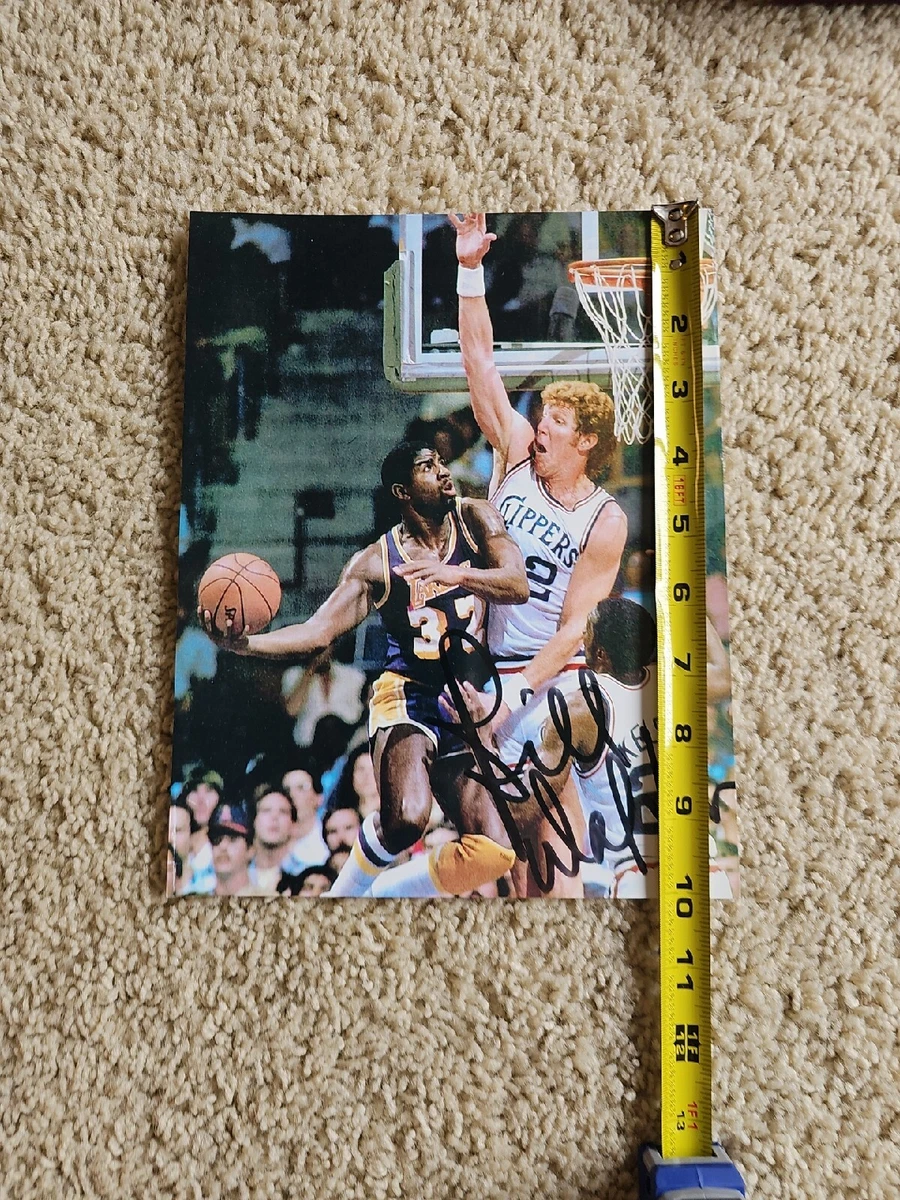 Autographed Bill Walton - San Diego Clippers Photo