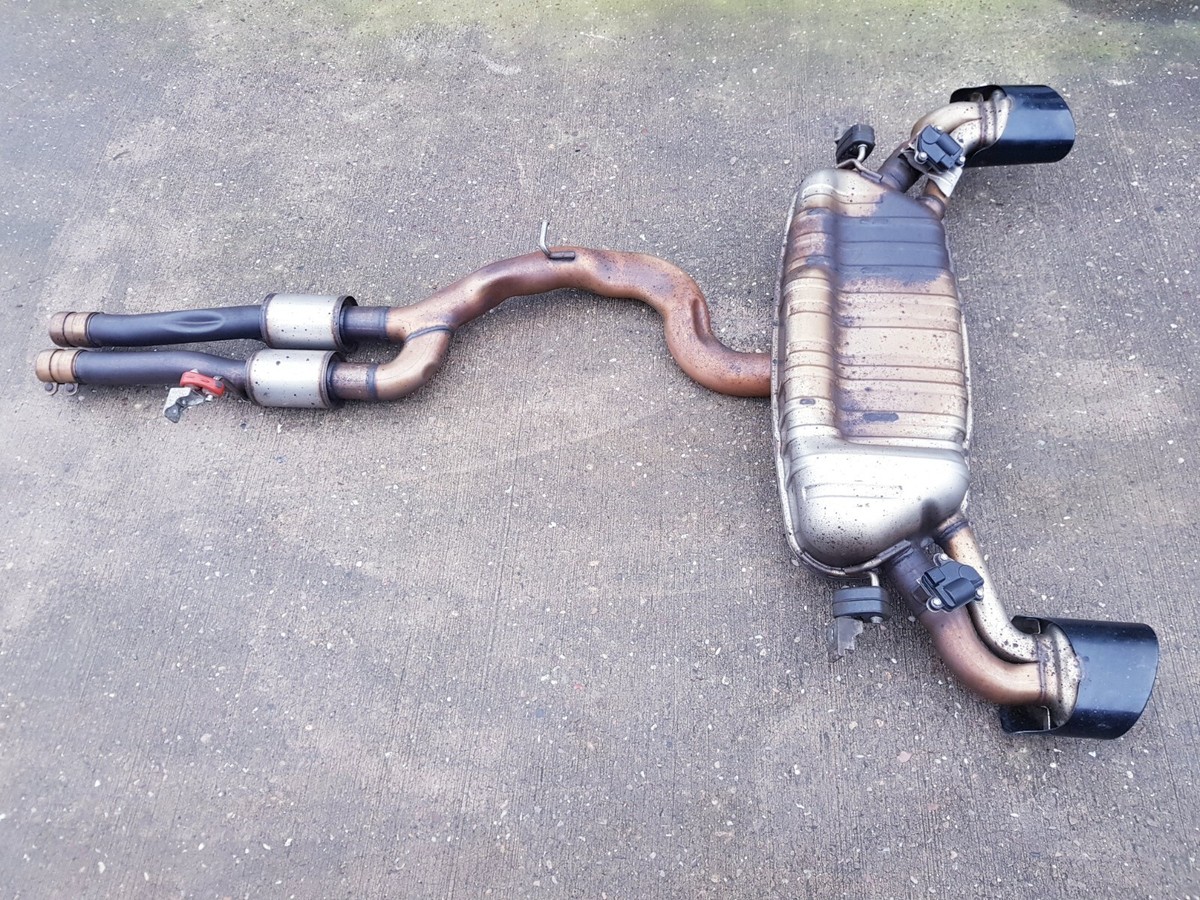 Audi TT RS 8S 2.5 Petrol 2016-2022 EXHAUST BACK BOX W/ CENTRE PIPE