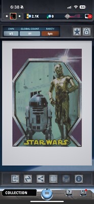topps star wars digital card trader Sugar Free-overweight Glob Of Grease 81cc