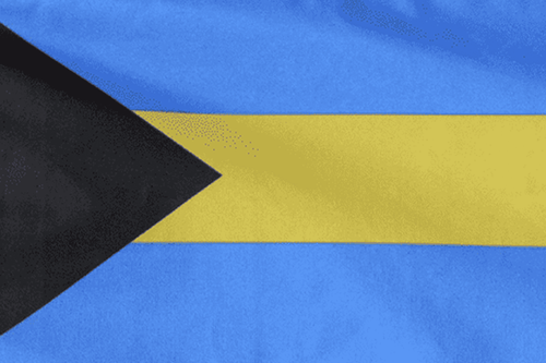 Bahamas Zivil Fähnrich Flagge mit Seil und Knebel - handgefertigt in Großbritannien - Bild 3 von 8