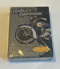 Harley Davidson Vintage 1997 Historical Playing Cards 1903-1950 New Sealed Biker
