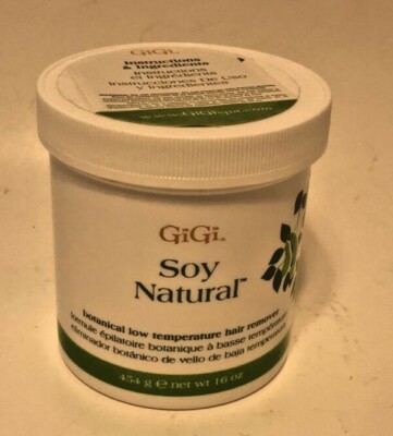 Gigi Soy Natural Botanical Low Temperature Hair Remover 454g/16oz Brand New