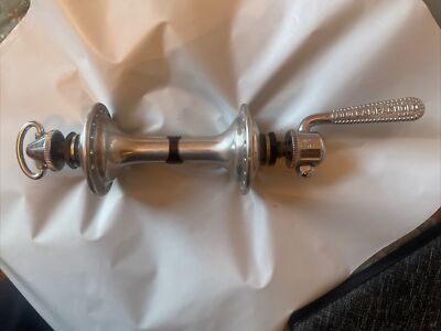 New-Old-Stock Vintage CAMPAGNOLO RECORD Low-Flange Front Hub w/QR
