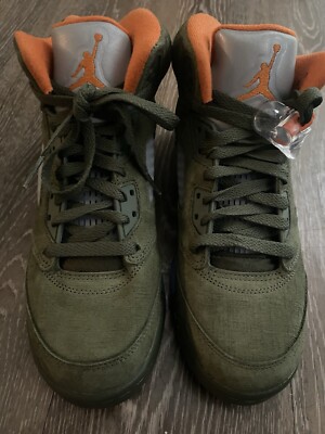 Size 6 - Air Jordan 5 Retro 2024 Olive