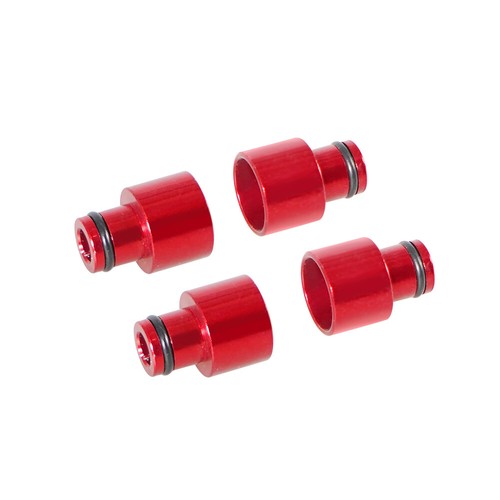 4pcs Racing Fuel Injector Top Hats Adapters RDX Injectors for B16 B18 D16Y D16Z - Picture 5 of 20