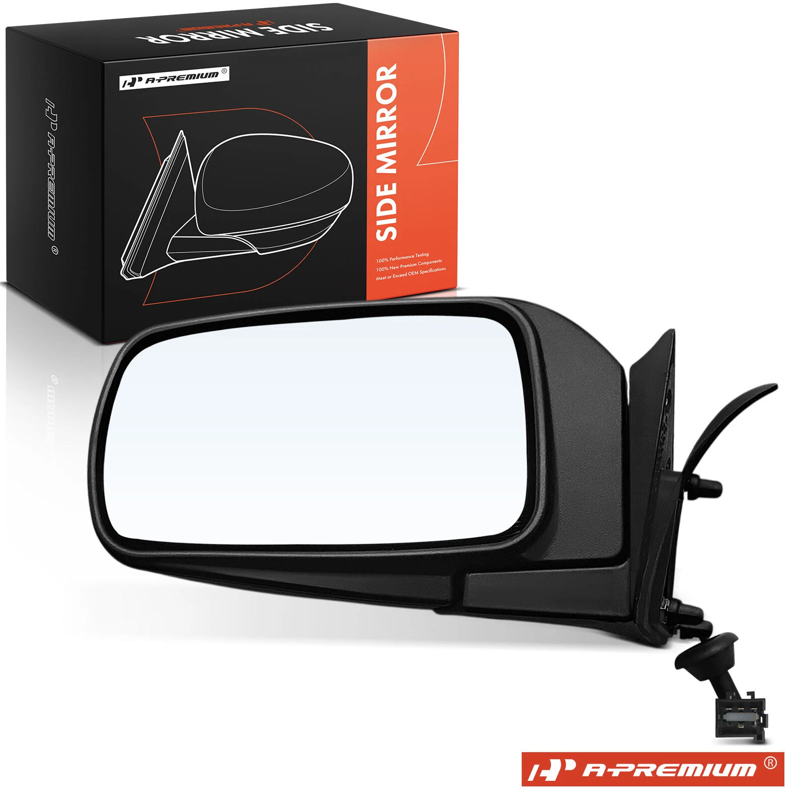A-Premium Driver Power Mirror w/ Manual Fold for Chrysler Town & Country Dodge