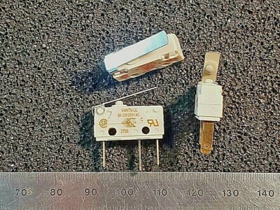 SAIA BURGESS MICROSWITCH  F4T79Y1-UL SPDT  5A 125-250VAC - 2 pcs