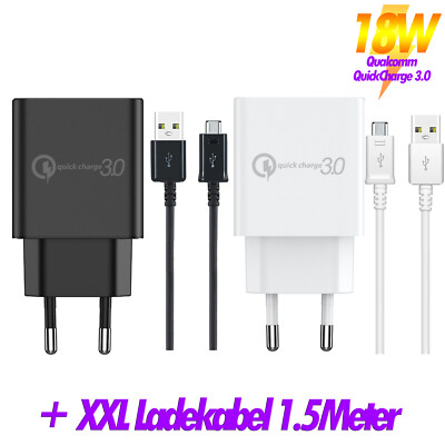 Schnellladegerät Netzteil Ladekabel passend für Samsung Galaxy A10/A10s/A10e