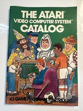 The Atari Video Computer System Catalog 43 Game Program Cartridges Booklet 1981