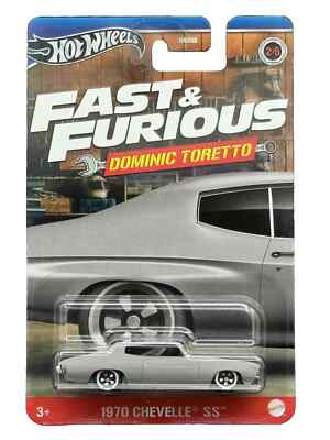 Hot Wheels FAST & FURIOUS 1970 CHEVELLE SS CHEVROLET BEST OF DOMINIC TORETTO