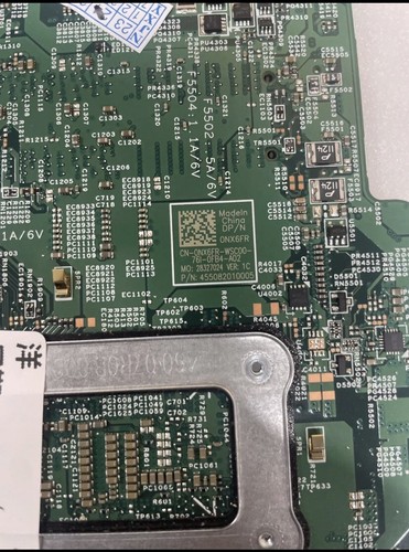 Placa madre Dell Inspiron I7 7500u ONX6FR - Imagen 15 de 20