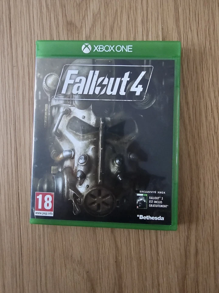 Jeu video Xbox one Fallout 4 complet avec poster FR vintage jeux, photo 1 sur 2