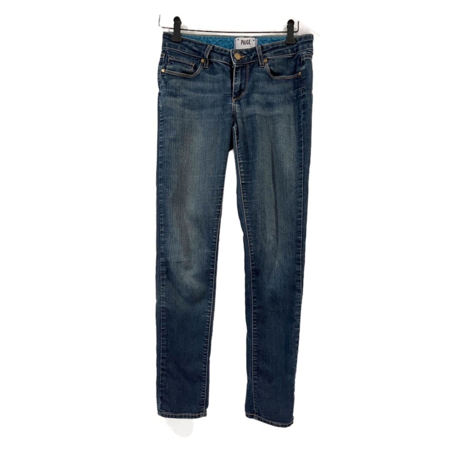 Paige Jeans Skyline Skinny Carson Wash Size 26 Everyday Essential 