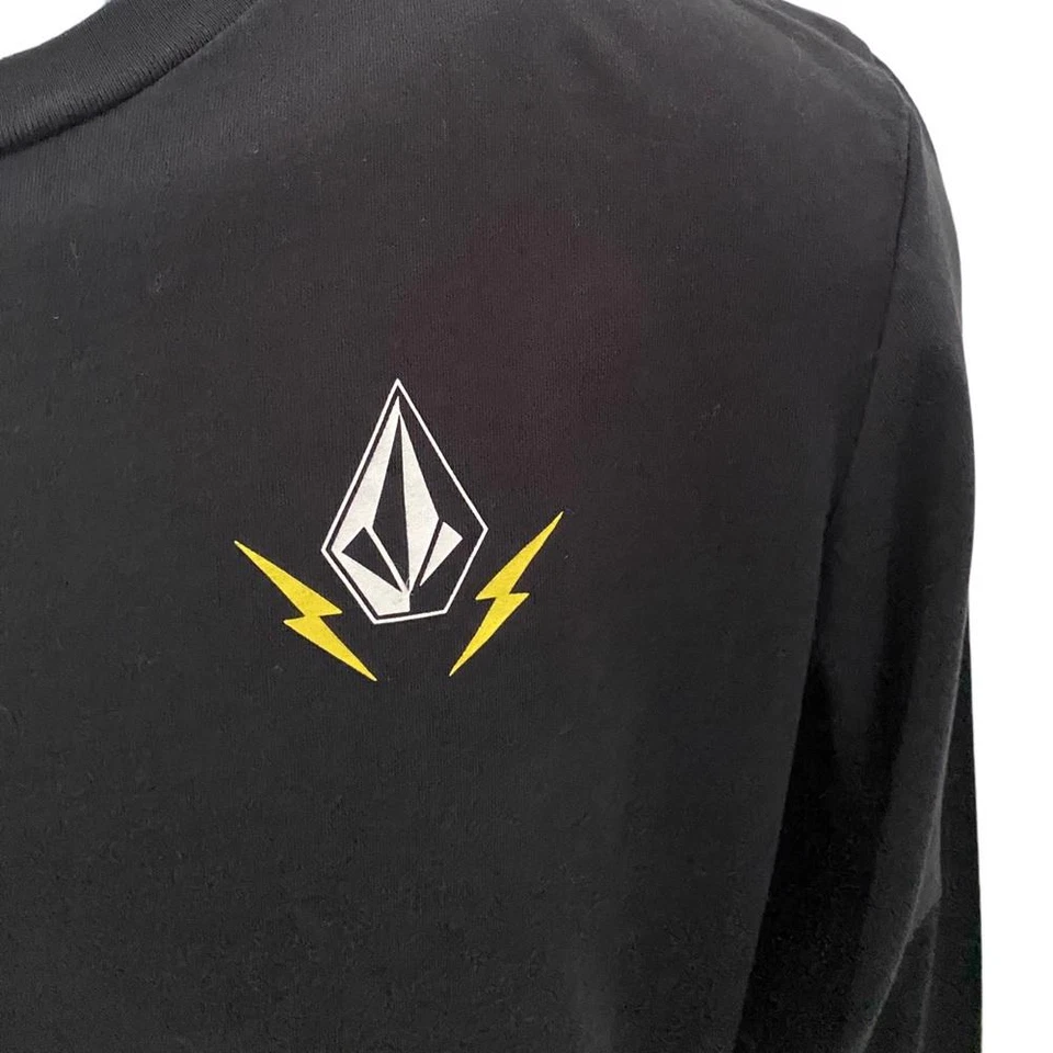 VOLCOM Stone “Goodies from the 90’s” Skate Long Sleeve Tee Shirt Men XS - Image 3 of 4