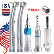 Dental LED High low Speed Handpiece 2Holes Air Turbine kit NSK Pana Max Style B2