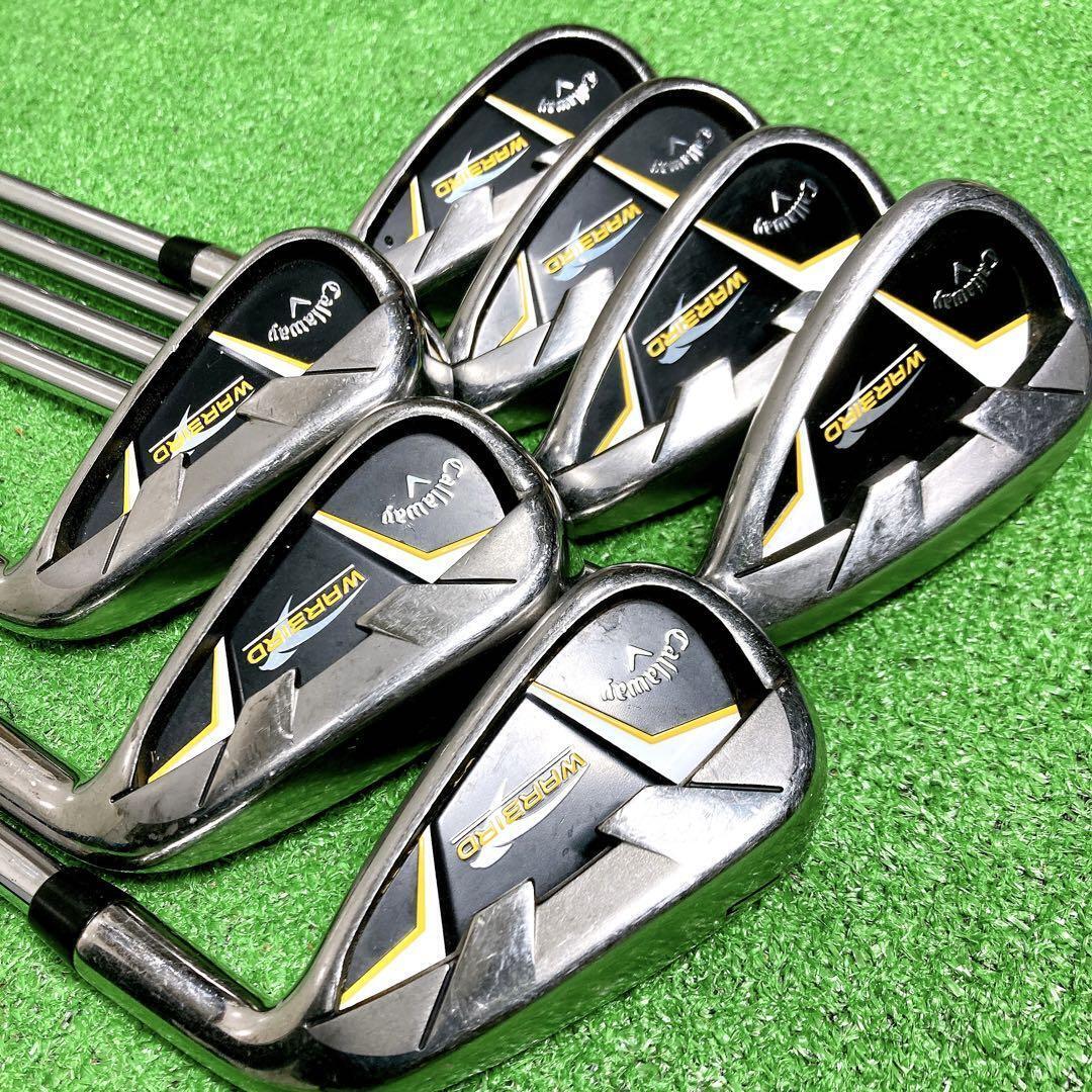 Callaway WARBIRD アイアン 6本セット Callaway WARBIRD アイアン 6本セット