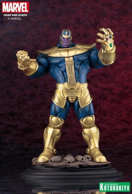 MARVEL THANOS フィギュア 034 KOTOBUKIYA FINE ART MARVEL THE INFINITY GAUNTLET THANOS 1/6