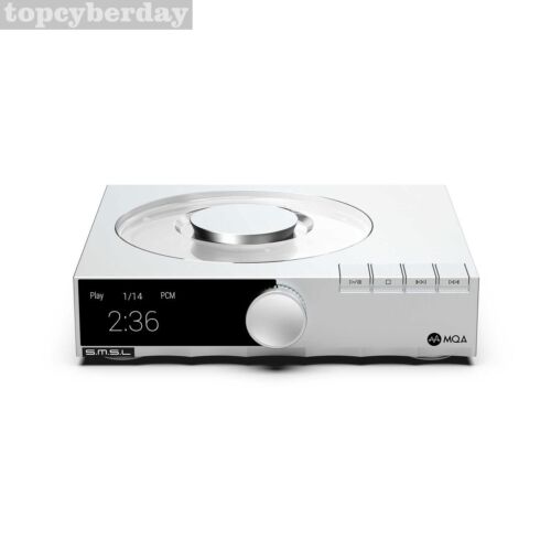 SMSL PL200T MQA-CD Tocadiscos Reproductor de CD Soporte Reloj Entrada USB Interfaz Digital - Imagen 5 de 6