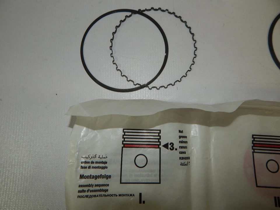 Nuevo OEM MOPAR 2011 Dodge Dakota 04-08 Chrysler Crossfire Motor Pistón Anillo Kit Foto 2 de 4