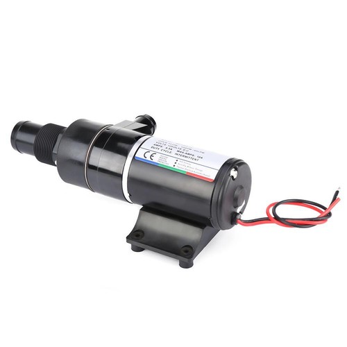 18590-2092 Marine Macerator Waste Pump 12V DC Marine Self-Priming 1-1/2" 1" - Picture 6 of 24