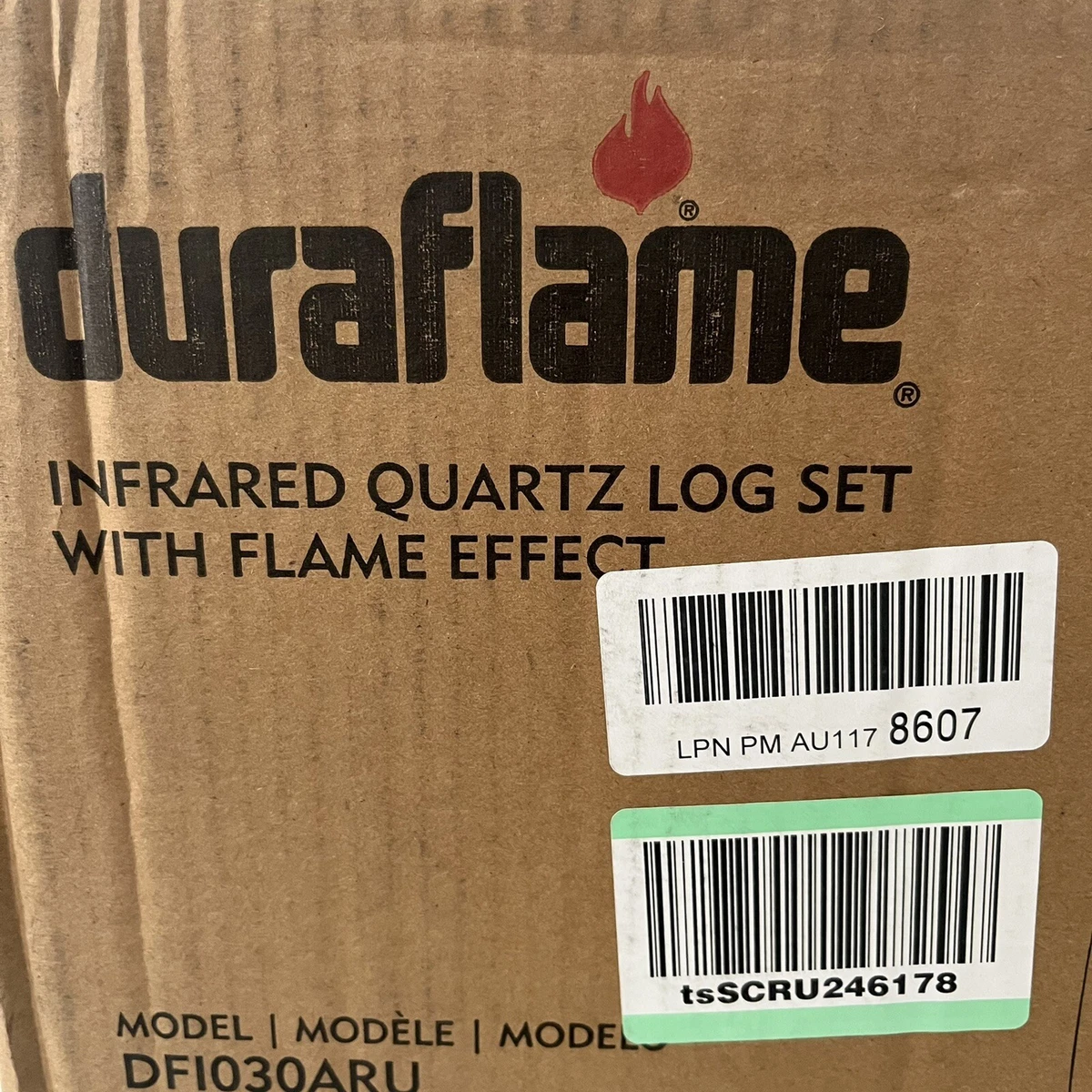 Duraflame DFI030ARU Infrared Quartz Set Heater with Realistic Ember Bed and  Logs | eBay
